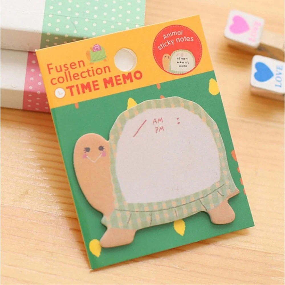Set of 8 Kawaii Animal Sticky Notes~~NIP